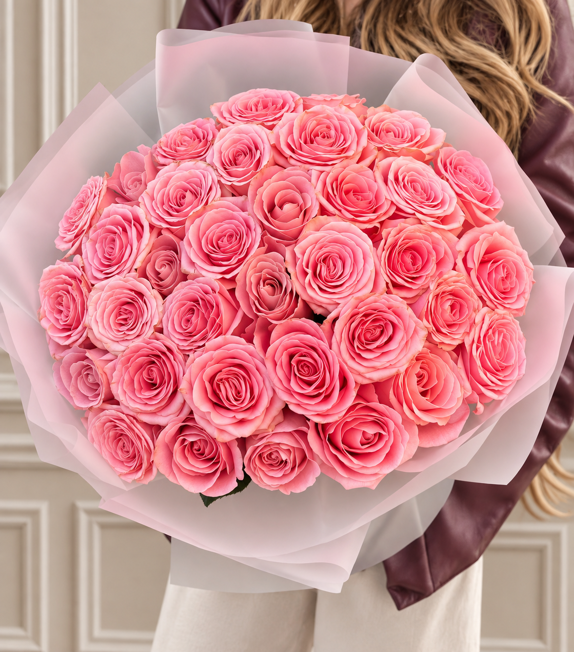 Pink Rose Bouquet