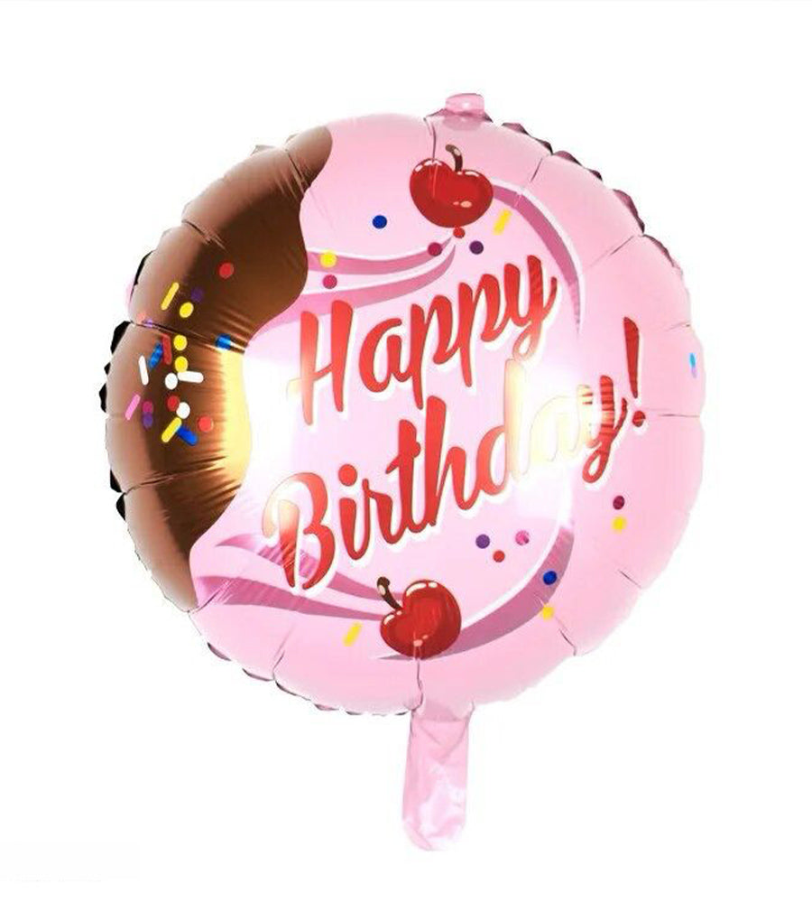 Happy Birthday Balloon – 46cm helium balloon by La Grande Beauté, luxury flower delivery London