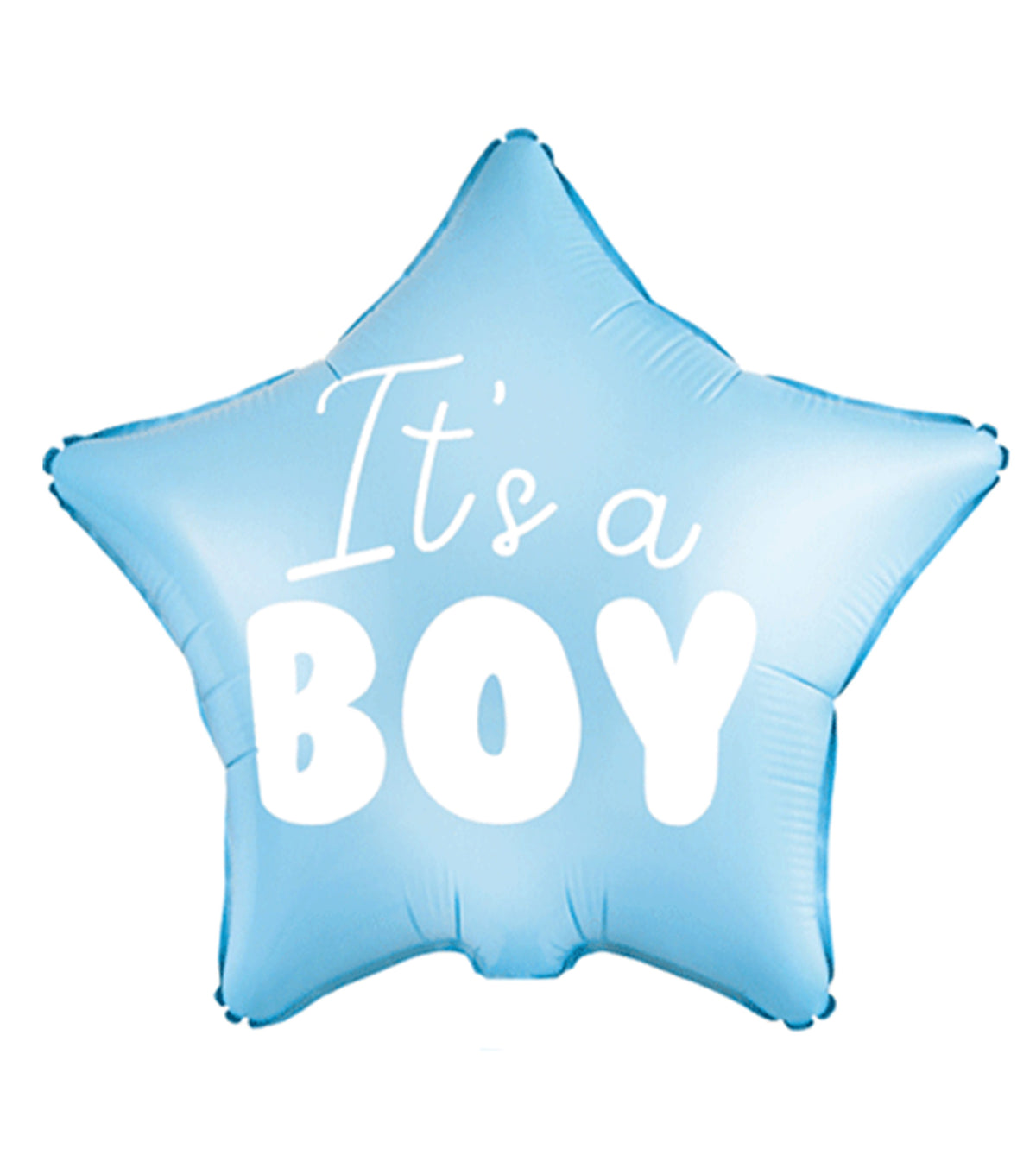 It's a Boy Blue Foil Balloon – helium balloon addition by La Grande Beauté, luxury flower delivery London