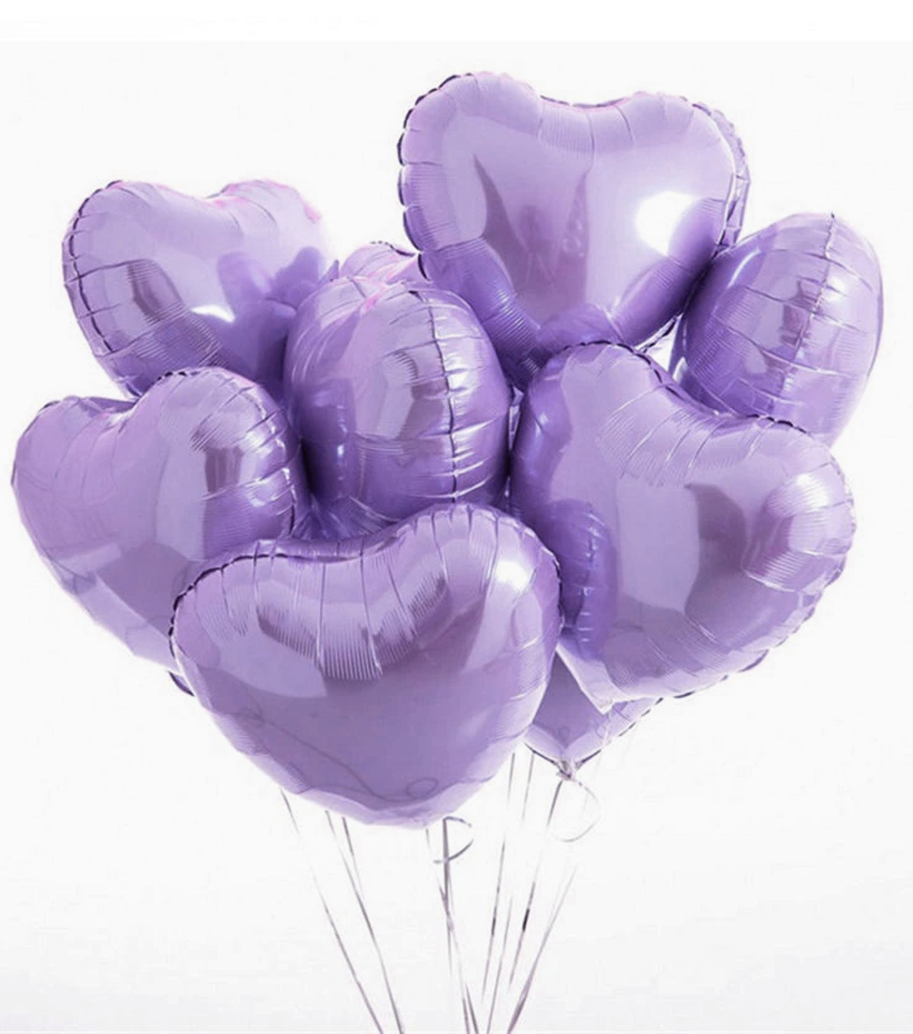 Heart Helium Balloons – helium heart balloon add-on by La Grande Beauté, luxury flower delivery London