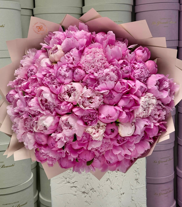 “Pink Peony Bouquet'' - Same Day