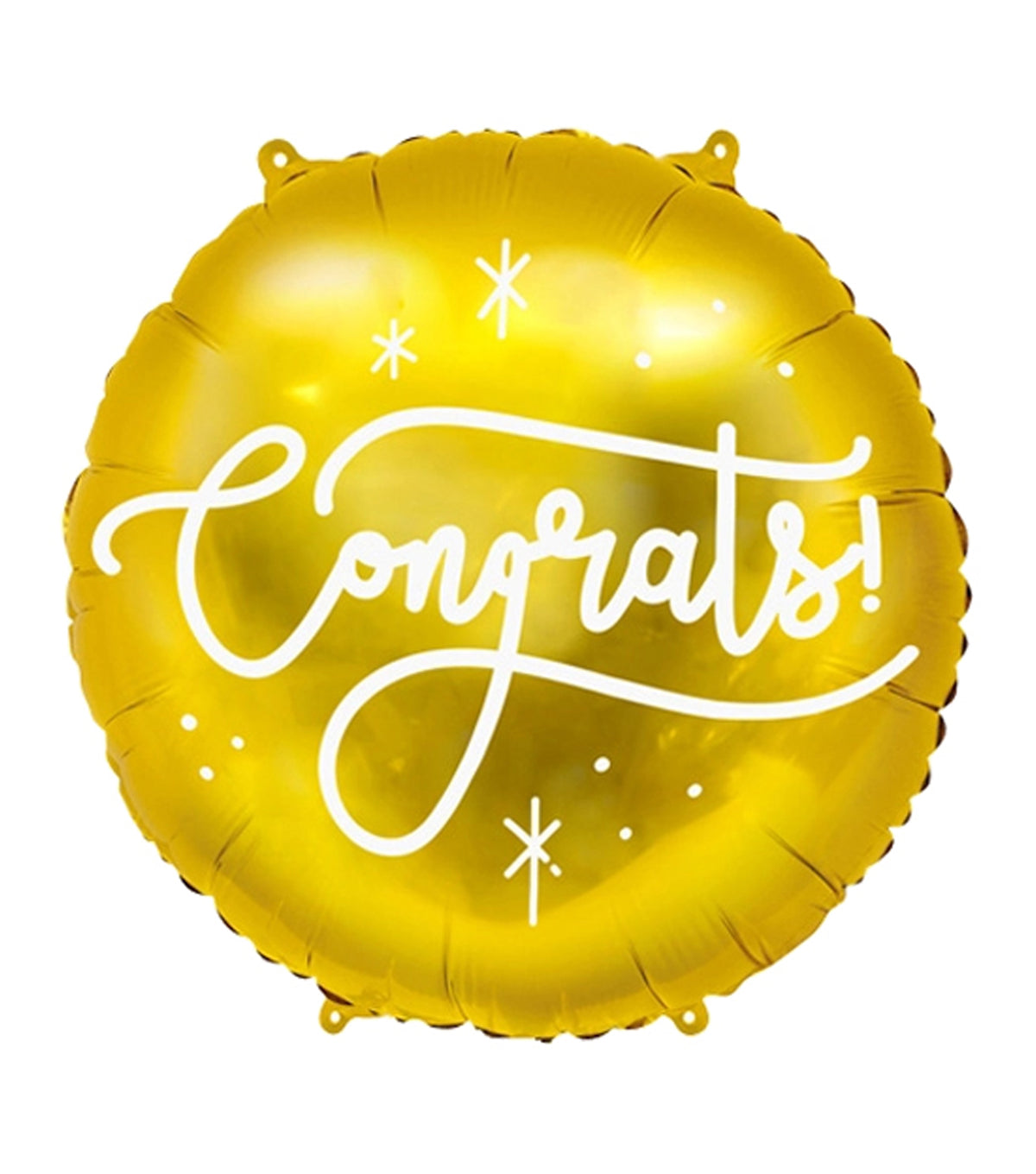 Congrats Gold Foil Balloon – helium balloon add-on by La Grande Beauté, luxury flower delivery London