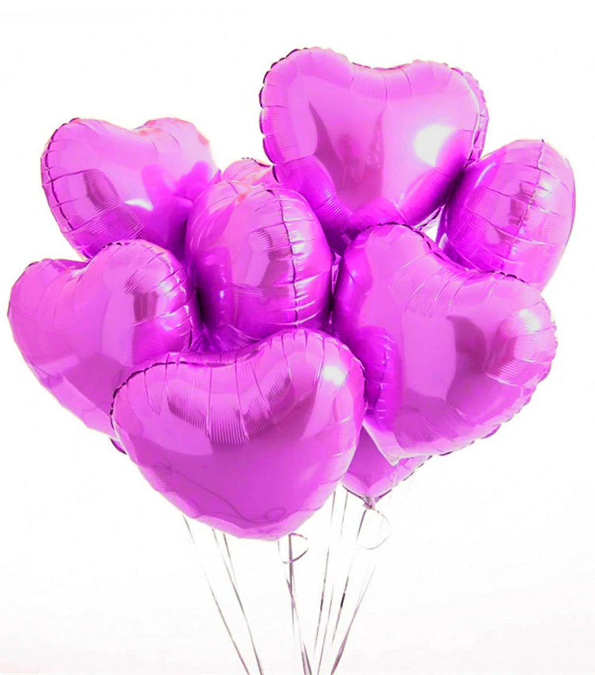 Heart Helium Balloons – helium heart balloon add-on by La Grande Beauté, luxury flower delivery London
