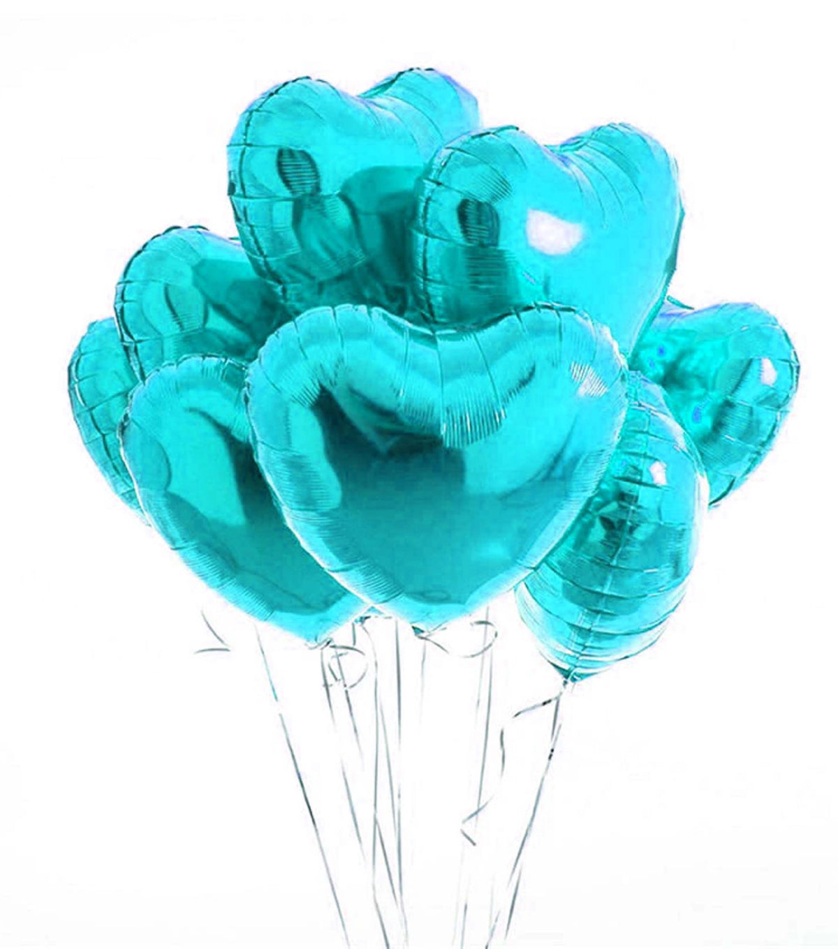 Heart Helium Balloons – helium heart balloon add-on by La Grande Beauté, luxury flower delivery London