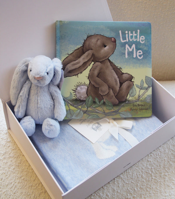 ''Blue Bunny'' baby gift box