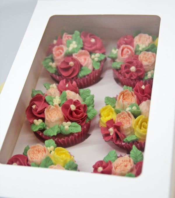 Artisan Flower Cupcakes