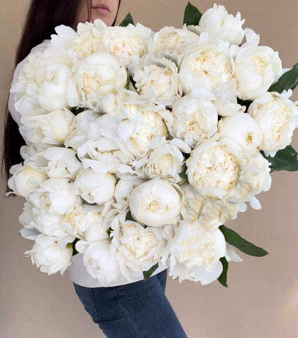 ''Peony Bouquet'' - La Grande Beaute Flower Delivery London
