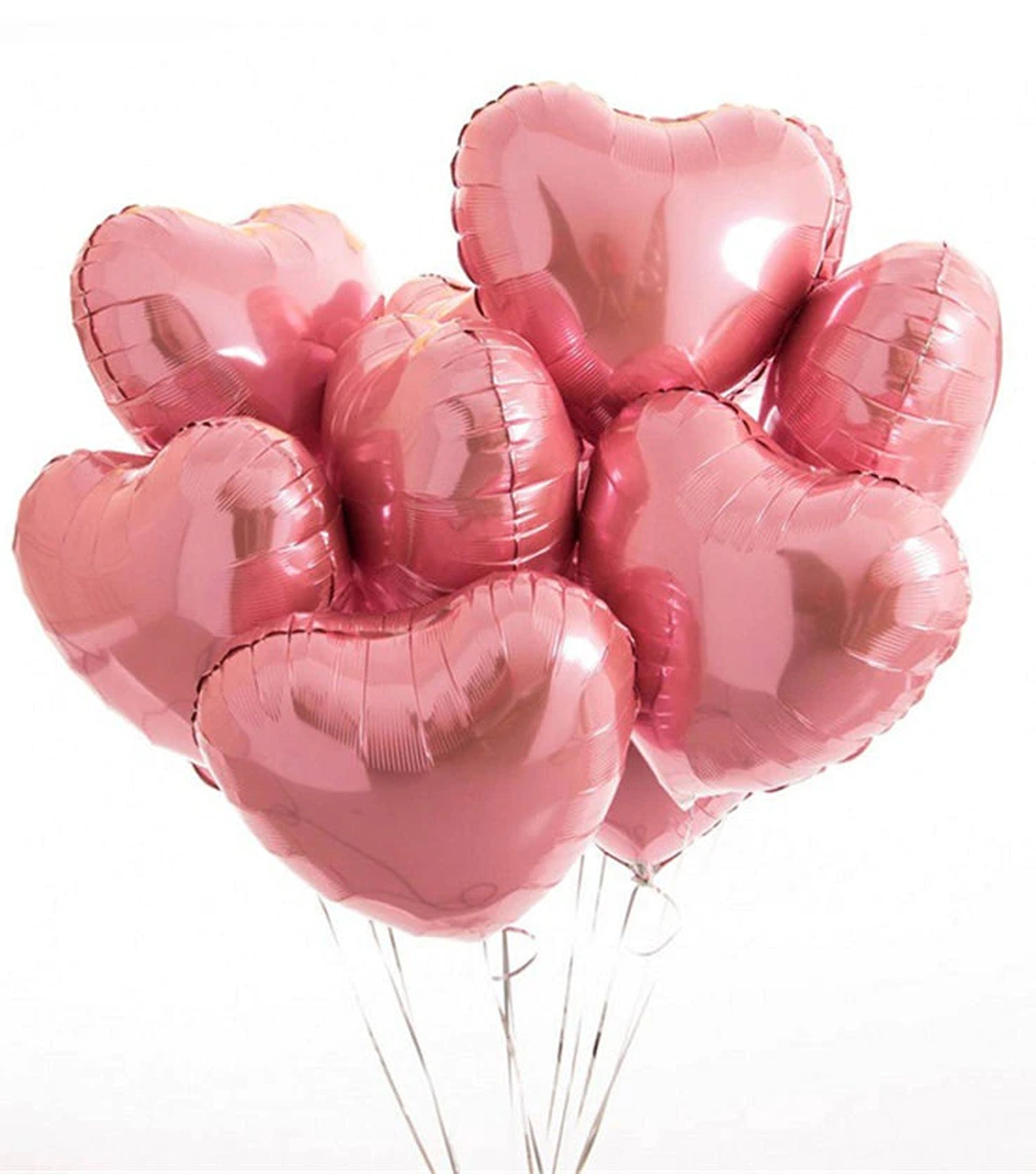 Heart Helium Balloons – helium heart balloon add-on by La Grande Beauté, luxury flower delivery London
