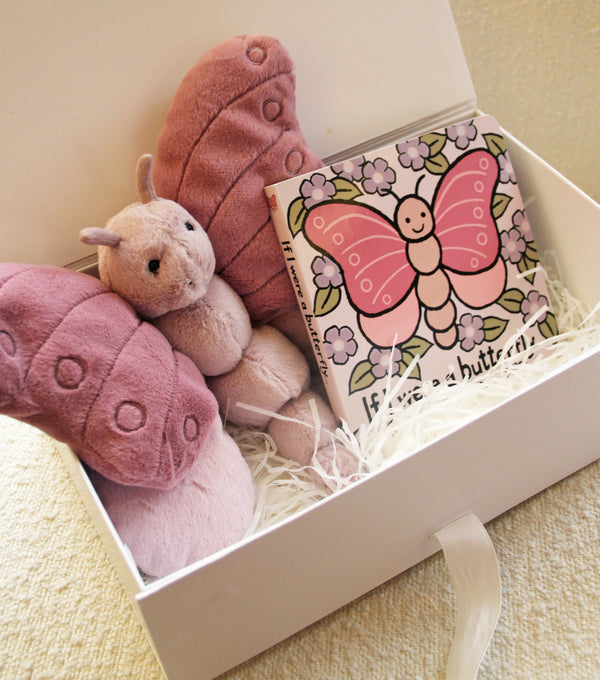 ''Butterfly Dreams'' baby gift box