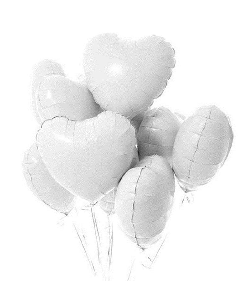 Heart Helium Balloons - La Grande Beaute Flower Delivery London